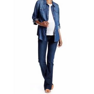 DL1961 Milano Boot Cut Maternity Jeans
